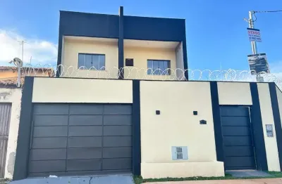 Sobrado 3 quartos + office , no jardim maria inês a 5 minutos do burití shopping casa de rua com 4 quarto(s) e 2 banheiro(s) à venda, 124 por r$ 630.000 no setor jardim maria inês in28871