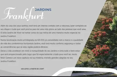 Ágio jardins frankfurt lote comercial 760m2 senador canedo - go lote à venda, 760 por r$ 964.600 no setor vila jardim vitoria ad29183
