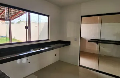 Casa 2 quartos porcelanato churrasqueira  casa de rua com 2 quarto(s) e 2 banheiro(s) à venda, 98 por r$ 323.900 no setor vila oliveira in29508