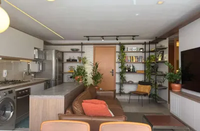 Apartamento mobiliado à venda com 62m² – 2 quartos (1 suíte) – 1 vaga – alto padrão apartamento com 2 quarto(s) e 2 banheiro(s) à venda, 62 por r$ 650.000 no setor setor pedro ludovico fl29843