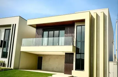 Sobrado de alto padrão no condomínio fechado jardins capri (fgr) casa em condomínio com 4 quarto(s) e 5 banheiro(s) à venda, 248 por r$ 1.850.000 no setor residencial marília au31262
