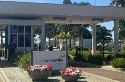 Lote condomínio terras alphaville  lote à venda, 360 por r$ 240.000 no setor condomínio terras alpha anápolis ax19037