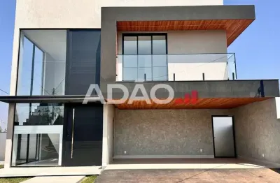 Sobrado de luxo no jardins capri  casa em condomínio com 4 quarto(s) e 5 banheiro(s) à venda, 302 por r$ 2.000.000 no setor jardins capri ax23266