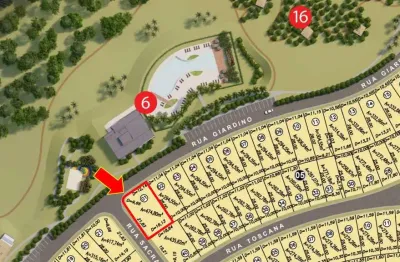 Lote no condomínio fechado jardins parma de 474,80 m² lote à venda, 478.8 por r$ 499.000 no setor jarins parma vt29598