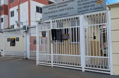 Venda apt 2q - vila santos dumont - aparecida de goiânia apartamento com 2 quarto(s) e 1 banheiro(s) à venda, 57 por r$ 215.000 no setor vila santos dumont ad32416