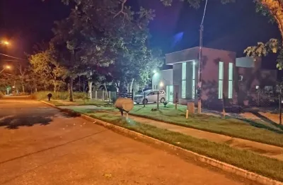 Casa moderna em condomínio com rio e lazer completo – indiara/go chácara à venda, 150 por r$ 750.000 vn32800