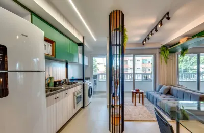 Apartamento de 2q com 1 suíte mobiliado apartamento com 2 quarto(s) e 2 banheiro(s) à venda, 60.13 por r$ 620.000 no setor setor marechal rondon in33394