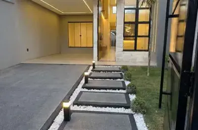 Casa térrea novíssima no jardim helvécia casa de rua com 3 quarto(s) e 2 banheiro(s) à venda, 130 por r$ 680.000 no setor jardim helvécia complemento av33593