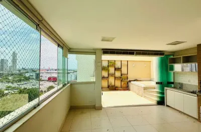 Cobertura duplex c/ vista para shopping flamboyant cobertura com 3 quarto(s) e 3 banheiro(s) à venda, 156 por r$ 1.080.000 no setor alto da glória sl33673