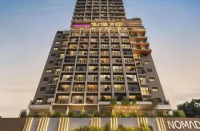 Ágio nomad  2-quartos, 2-suítes apartamento com 2 quarto(s) e 2 banheiro(s) à venda, 56 por r$ 722.400 no setor setor bueno ta34012