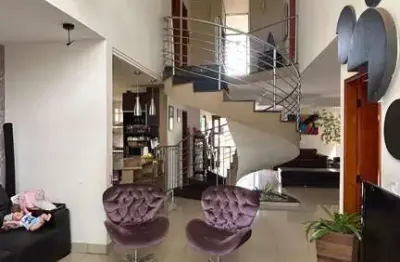 Lindo sobrado jardins madri. casa em condomínio com 3 quarto(s) e 4 banheiro(s) à venda, 280 por r$ 2.500.000 no setor jardins madri sl34212