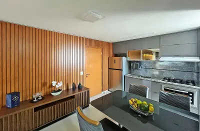 Apartamento de 02 quartos mobiliado na vila rosa em goiânia  apartamento com 2 quarto(s) e 2 banheiro(s) à venda, 55 por r$ 490.000 no setor vila rosa au34300