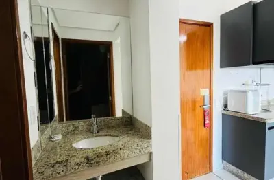 Vendo flat mobiliado em caldas flat com 1 quarto(s) e 1 banheiro(s) à venda, 64 por r$ 135.000 no setor do turista 34830