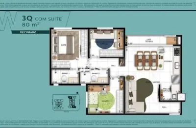 Apartamento bueno andar alto  apartamento com 3 quarto(s) e 2 banheiro(s) à venda, 80 por r$ 755.000 no setor setor bueno au34950