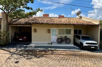 Venda casa condomínio fechado 3q sendo 1 suíte casa em condomínio com 3 quarto(s) e 2 banheiro(s) à venda, 130.00 por r$ 535000.00 no setor vila santos dumont ad35287