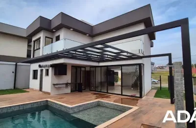 Sobrado Residencial 4 suítes Jardins Porto Casa em Condomínio com 4 Quarto(s) e 6 banheiro(s) à Venda, 214.00 por R$ 1630000.00 no setor Jardins Porto AU35543