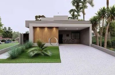 Casa com 3 dormitórios à venda, 181 m² por r$ 1.740.000,00 - condomínio residencial santorini - paulínia/sp