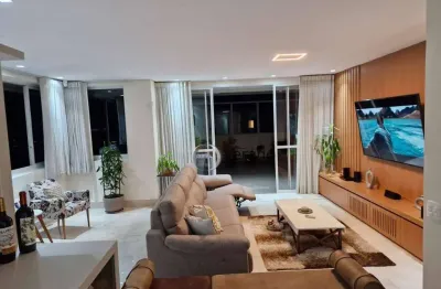 Penthouse com 4 dormitórios à venda, 215 m² por r$ 3.500.000 - condomínio residencial golden square - alphaville - campinas/sp