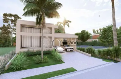 Casa com 3 dormitórios à venda, 219 m² por r$ 2.050.000,00 - condomínio residencial santorini - paulínia/sp