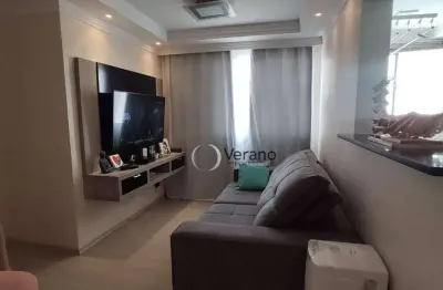 Apartamento com 3 dormitórios à venda, 66 m² por r$ 385.000,00 - residencial spazio pontes do rialto - paulínia/sp