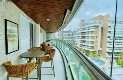 Apartamento no módulo 02 – riviera de são lourenço, bertioga | 4 dormitórios, 122m²