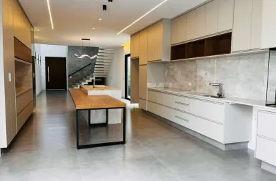Casa térrea com mezanino – 240m² – lot. residencial arborais, campinas