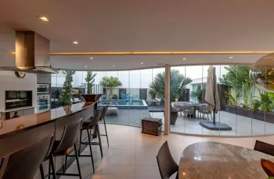 Apartamento com piscina privativa 3 dormitórios à venda, 376 m² por r$ 4.999.999 - montparnasse - balneário camboriú/sc