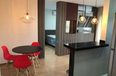 Apartamento com 1 dormitório para alugar, 56 m² por r$ 4.208/mês - jardim américa - sorocaba/sp