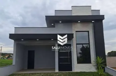 Casa com 3 dormitórios à venda, 134 m² por r$ 820.000 - residencial reserva ipanema - sorocaba/sp