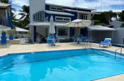 Casa com 6 dormitórios à venda, 403 m² por r$ 1.500.000,00 - vilas do atlântico - lauro de freitas/ba