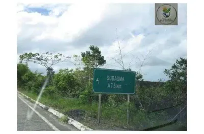 Terreno à venda, 1307000 m² por r$ 50.000.000,00 - subaúma - entre rios/ba