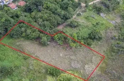 Terreno à venda, 4000 m² por r$ 480.000,00 - catu de abrantes - camaçari/ba