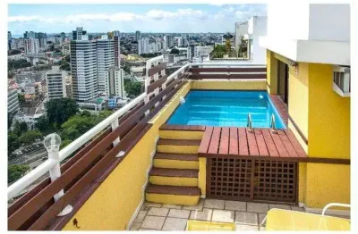 Cobertura com 3 dormitórios à venda, 256 m² por r$ 1.400.000,00 - graça - salvador/ba