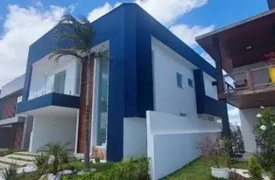 Casa com 4 dormitórios à venda, 240 m² por r$ 1.400.000,00 - jardim limoeiro - camaçari/ba
