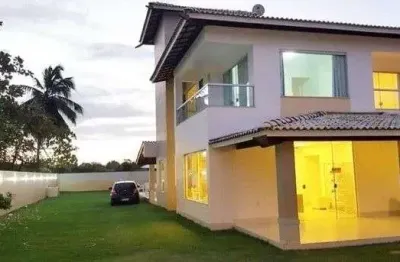 Casa com 4 dormitórios à venda, 384 m² por r$ 1.300.000,00 - barra do jacuípe - camaçari/ba