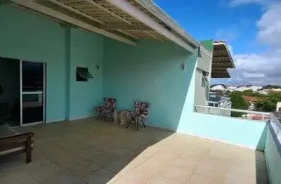 Cobertura com 1 dormitório à venda, 95 m² por r$ 400.000,00 - stella maris - salvador/ba