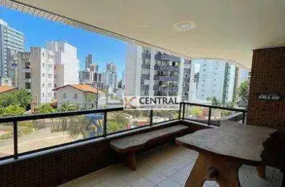 Apartamento com 4 dormitórios para alugar, 380 m² por r$ 12.754,54/mês - jardim apipema - salvador/ba
