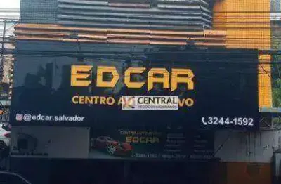 Sala para alugar, 130 m² por r$ 2.100,00/mês - engenho velho de brotas - salvador/ba