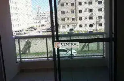 Apartamento com 2 dormitórios à venda, 59 m² por R$ 330.000,00 - Parque Jockey Clube - Lauro de Freitas/BA