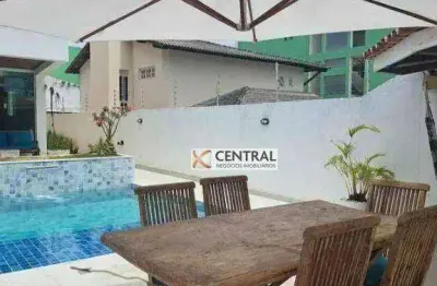 Casa com 4 dormitórios à venda, 420 m² por r$ 1.650.000,00 - vilas do atlântico - lauro de freitas/ba