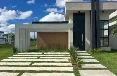 Casa com 3 dormitórios à venda, 150 m² por r$ 815.000,00 - terras alphaville camaçari  - camaçari/ba