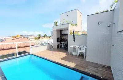 Apartamento com 6 dormitórios à venda, 280 m² por r$ 910.000,00 - itapuã - salvador/ba