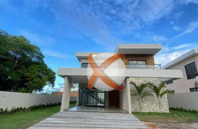 Casa com 4 dormitórios à venda, 242 m² por R$ 1.400.000,00 - Monte Gordo - Camaçari/BA