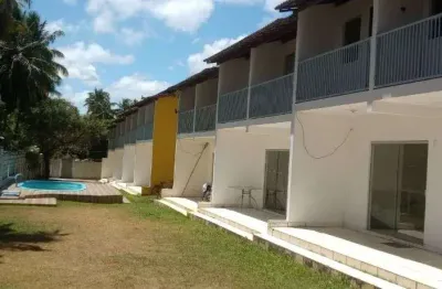 Condomínio com 8 casas, cada casa com 3 dormitórios, 104 m² cada, por r$ 3.950.000 - barra de jacuipe - camaçari/bahia