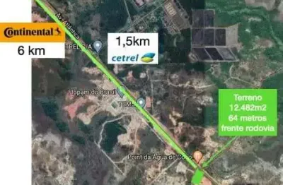 Terreno à venda, 12482 m² por r$ 1.130.000,00 - abrantes - camaçari/ba