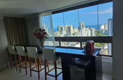 Apartamento com 4 dormitórios, 200 m² - venda por r$ 2.100.000,00 ou aluguel por r$ 12.840,00/mês - graça - salvador/ba