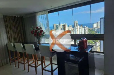 Apartamento com 4 dormitórios para alugar, 200 m² por R$ 12.840,00/mês - Graça - Salvador/BA