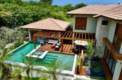 Casa com 6 dormitórios à venda, 550 m² por r$ 5.790.000 - praia do forte - mata de são joão/ba