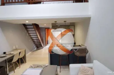 Apartamento duplex com 1 dormitório à venda, 75 m² por r$ 690.000,00 - rio vermelho - salvador/ba