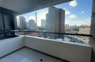 Apartamento com 2 dormitórios para alugar, 75 m² por r$ 3.945,05/mês - pituba - salvador/ba